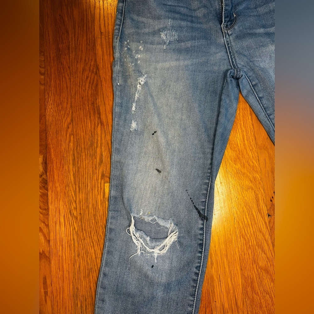 Judy Blue Distressed Jeans (Size 13/31) - Picture 6 of 15